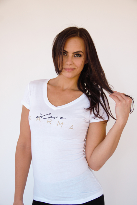 Love KARMA V Neck