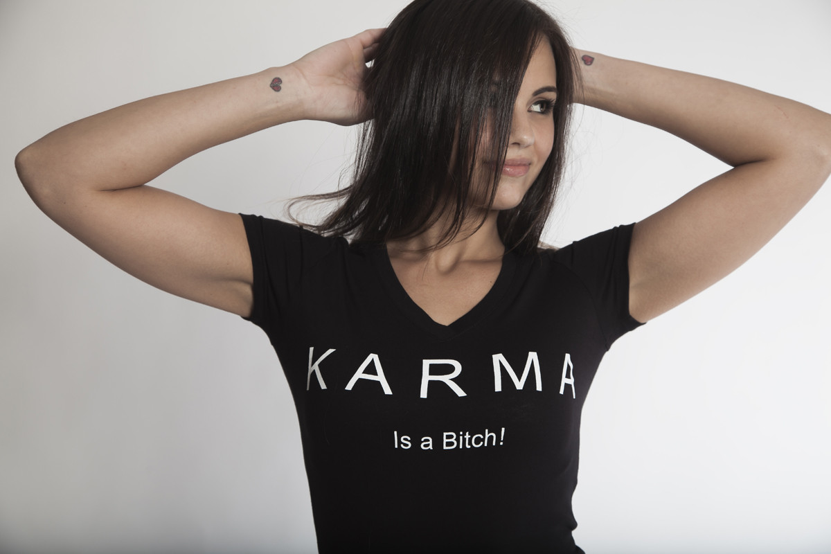 KARMA Is a Bitch! VNeck